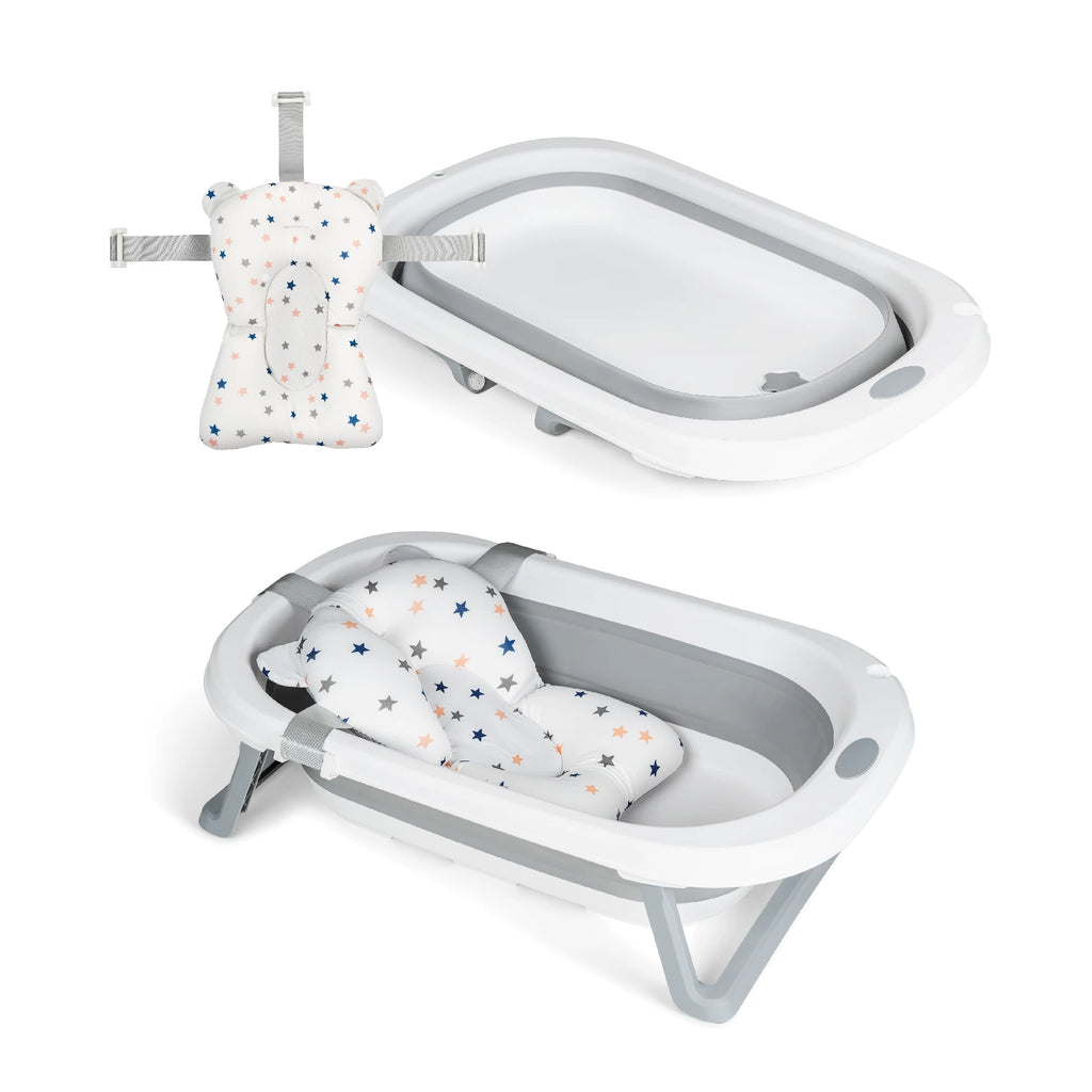 BAÑERA PORTÁTIL CON COJÍN