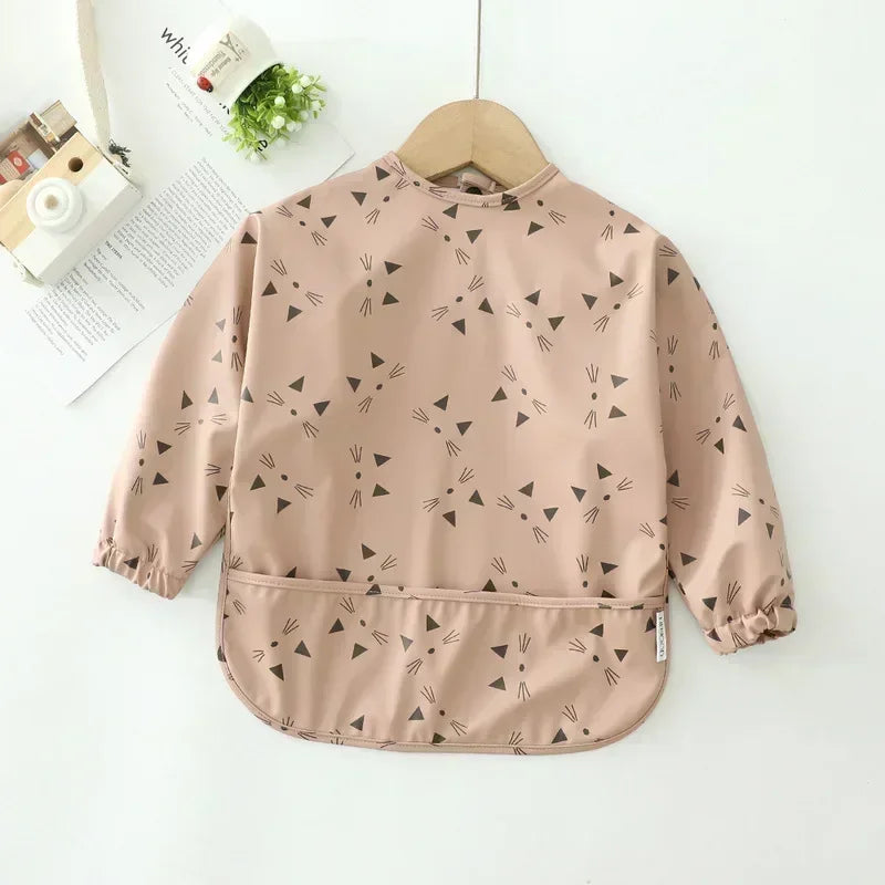 BABERO BEBÉ MANGA LARGA