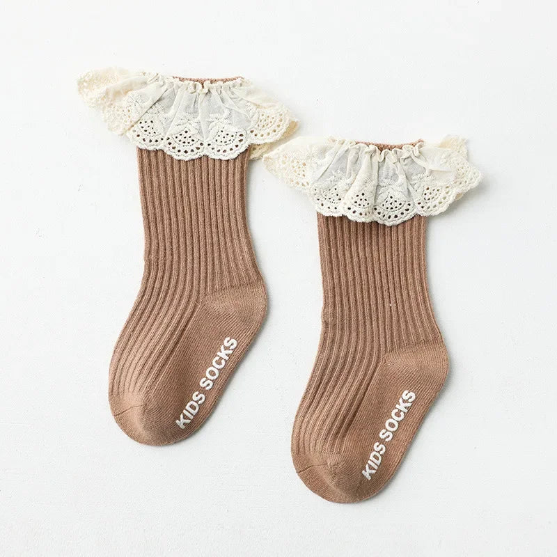 CALCETINES FLORITURAS PARA BEBÉS