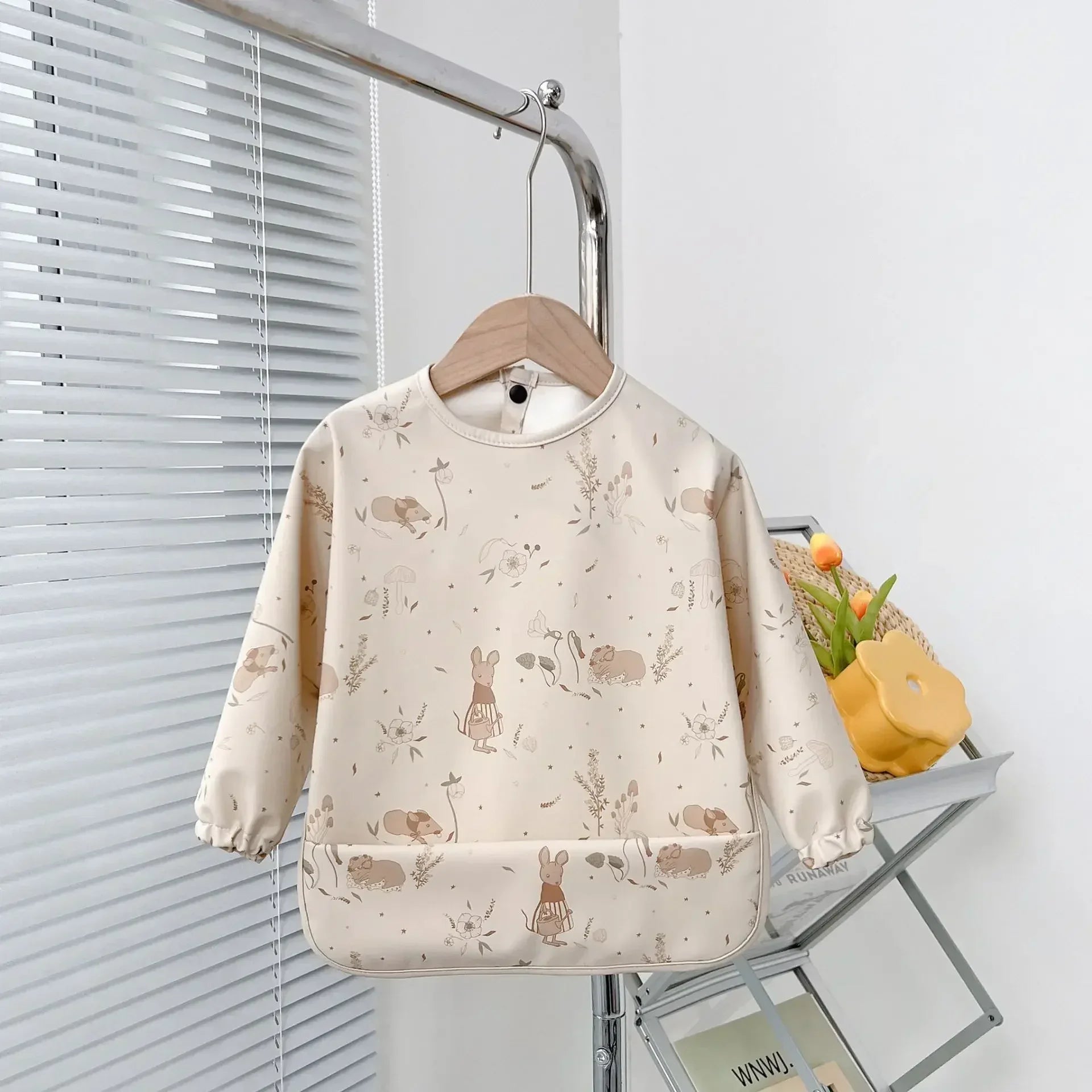 BABERO BEBÉ MANGA LARGA