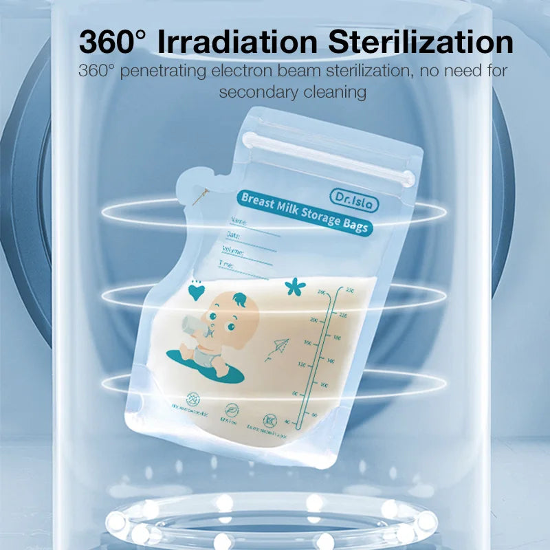 BOLSAS LECHE MATERNA  250ml/30Pcs