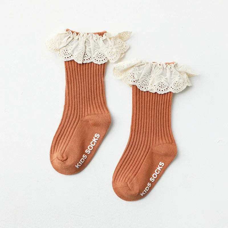 CALCETINES FLORITURAS PARA BEBÉS