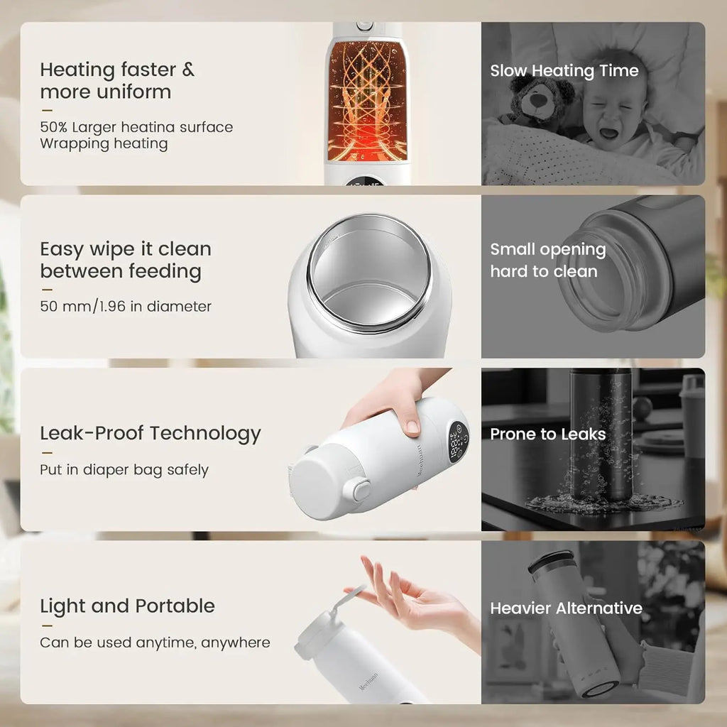 CALENTADOR DE BIBERONNES PORTÁTIL