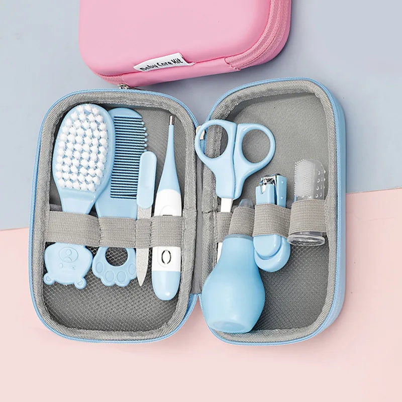 KIT LIMPIEZA Y CUIDADO DE BEBÉ 8PCS