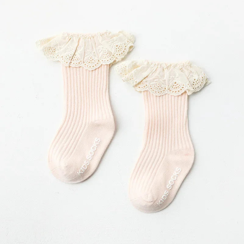 CALCETINES FLORITURAS PARA BEBÉS