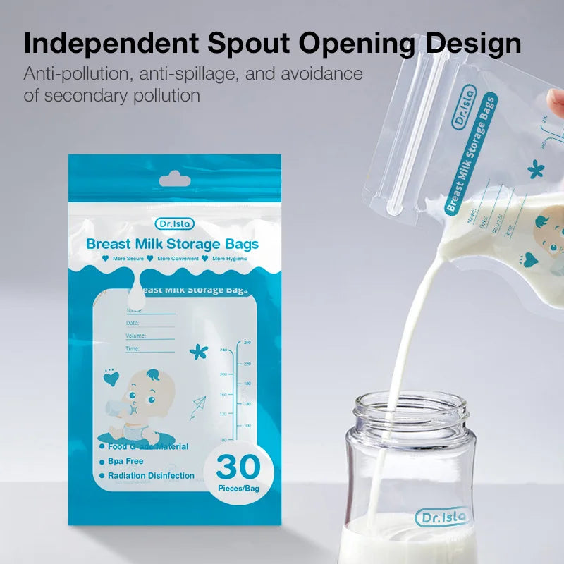 BOLSAS LECHE MATERNA  250ml/30Pcs