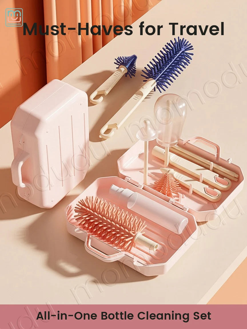 KIT LIMPIA BIBERONES DE SILICONA