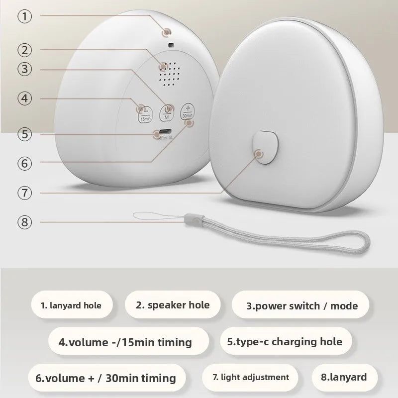 Máquina de ruido blanco RGB