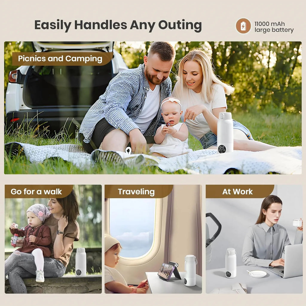 CALENTADOR DE BIBERONNES PORTÁTIL