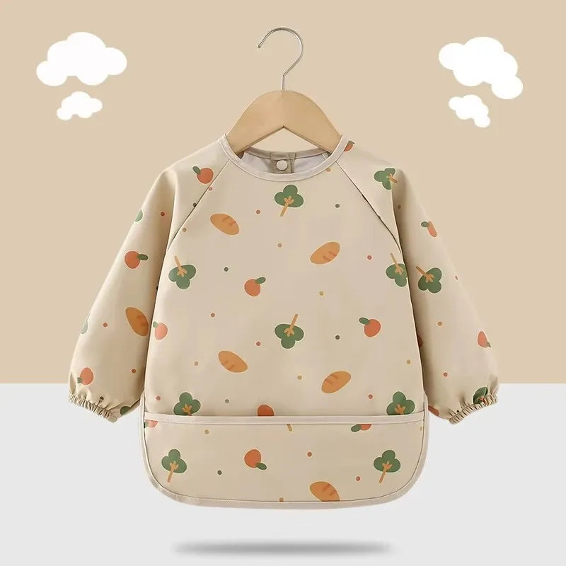 BABERO BEBÉ MANGA LARGA