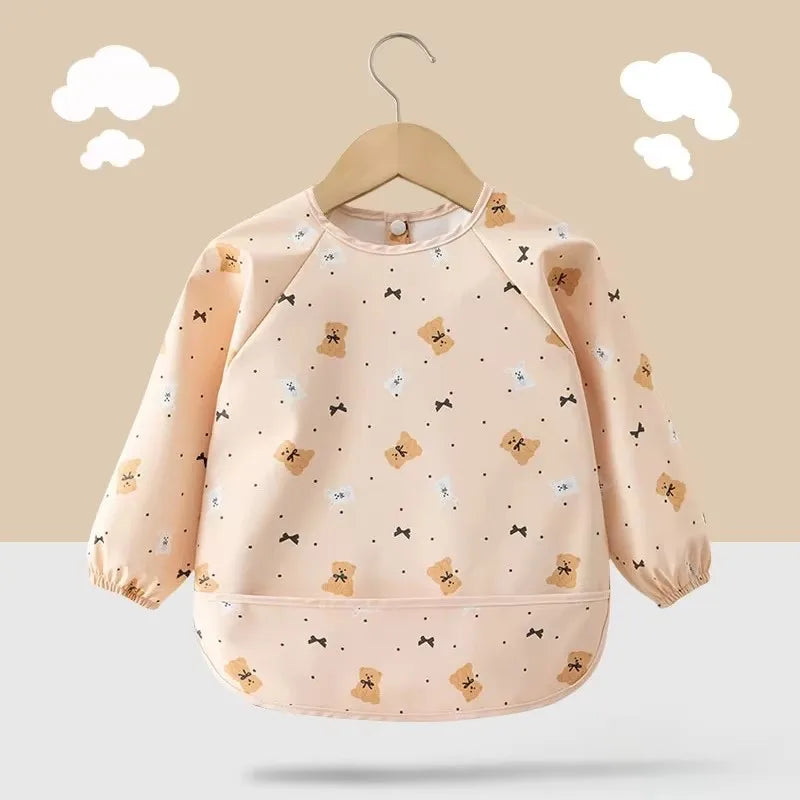 BABERO BEBÉ MANGA LARGA